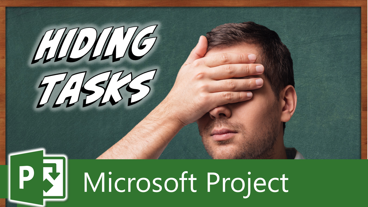 Hide Tasks in Microsoft Project