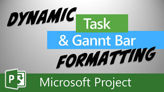 Custom Gannt Bar Format Plus Tasks Too!